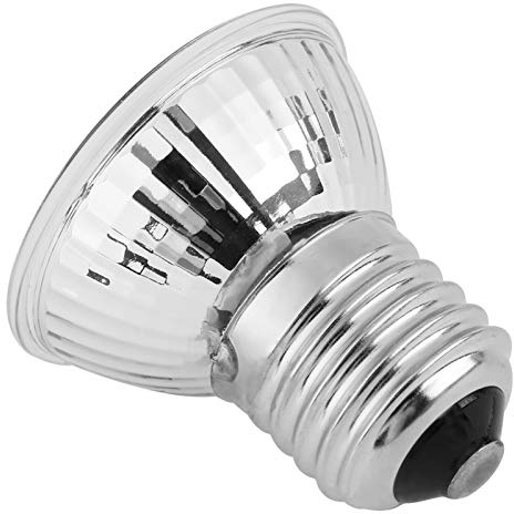 Qcwwy Éclairage d'aquarium, Chauffage de Tortue UVA UVB, Accessoire d'aquarium pour Reptiles, Lézards, Tortues, Plantes Succulentes, Lampe Solaire, Lumière du Jour (50W)