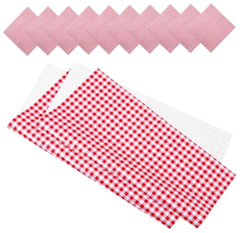 KOMBIUDA Blumenverpackungspapier Geschenkpapier Für Blumensträuße Hochzeit Party Schwarz 58 Cm Elegantes Karomuster Floristenbedarf