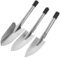 Yardwe 3 Pz pala da giardino in acciaio inossidabile cestino vanga mano kit giardinaggio kit da giardinaggio frattazzo per rasatura pale da giardino per piantare piccole pale per scavare