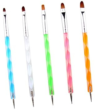DIYEAH 18stücke Teiliges Mandala Zeichen Aus Acryl Und Holz Leichtes Kindersicheres Dotting Tool Mandala Malerei Zubehör Für Schüler Waschbar Und Vielseitig Einsetzbar Für Basteln Und Wan