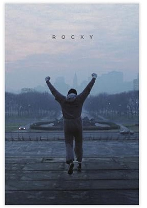 KBGDFSDF Rocky Movie Rocky Balboa Poster, Leinwand, Poster, Schlafzimmer, Dekoration, Landschaftsdekoration, Geschenk, 30 x 45 cm