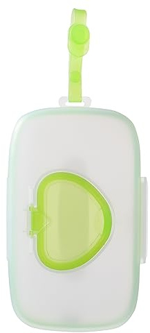 SAFIGLE Tragbare Feuchttücherbox für Kinderwagen Hängende Aufbewahrung für Babyservietten Robuster Spender für Unterwegs Praktisch für Wickeltasche für Ausflüge