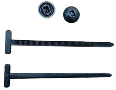 30/50/100 Uds. Brida de cables nailon con bloqueo automático, hebilla plástico, Correa fija, espacio hierro, bridas for instrumentos coche(30PCS)