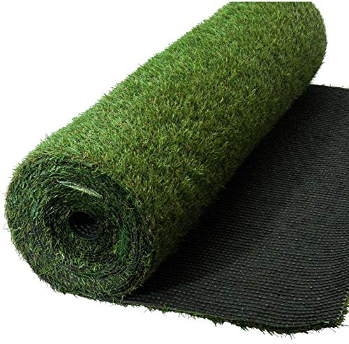 Werkapro Erba artificiale, spessore 2 cm, 1 x 10 m o 10 m², verde