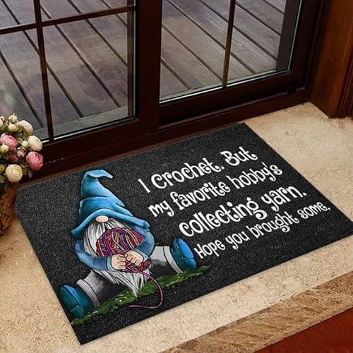 N/Ａ Fußmatte innen fussmatte außenSchöne Fußmatte Home Decor ich häkeln Zwerg deko Wohnzimmer
