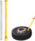 VEVOR Démonte-Pneu à Marteau Coulissant 117,5 cm Détalonneur de Pneu en Acier Léger et Portable Décolle Pneu Manuel pour Décoller Facilement Le Pneu de la Jante sans Dommage Voiture Atelier Garage