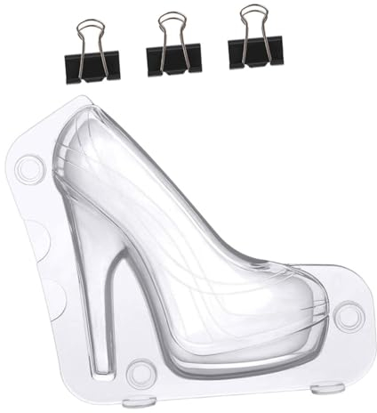 PRETYZOOM High-heel-schuh-form Fondantform Kunststoff Süßigkeiten Formen Backen Versorgung Für Schokolade
