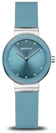 Bering Damen Quarzuhr Classic Collection mit Edelstahl und Saphirglas 3 ATM