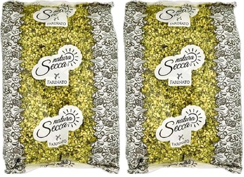 Farinato Granella Pistacchio, 500 Grammi (Confezione da 2)
