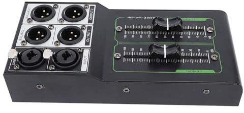 POENVFPO Dispositivo Passivo del Controller del Volume Musicale per Registrazione in Studio, Controller a Basso Rumore per Miscelazione del Suono Dal