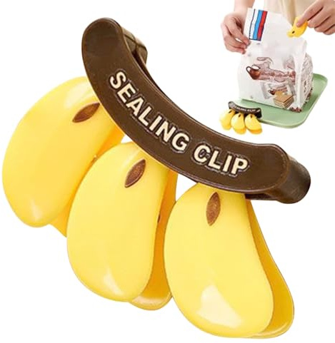 Clips de sac pour chips - Aimants réutilisables pour réfrigérateur - Clips de rangement pour sac à - Pour collations, céréales, biscuits, emballages de bureau, dortoir, maison