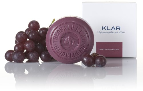 Klar Seifen Spätburgunderseife, 2er Pack (2 x 150 g)