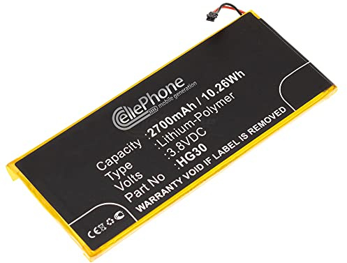 cellePhone Akku Li-Polymer kompatibel mit Motorola Moto G5S G6 (Ersatz für HG30)