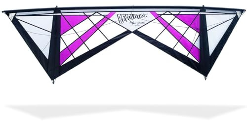 Revolution Kites SPI Purp #4-1, Violett Drachen 4 Reihen Reflex 1.5 RX Spiderweb, blasslila, one Size
