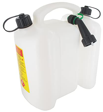 TECOMEC - Jerrican 3L + 6L- Jerrican Plastique Double Usage avec Bec Verseur - Norme UN Pour Transport de Matières Dangereuses