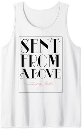 Dolly Parton Sent from Above Graphic Tank Top