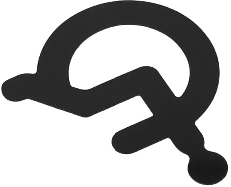 Homoyoyo Disabled Wheelchair Sign for Toilet Restroom, 3d Creative Acrylic Wall Sticker, Black Sturdy Disabled Symbol for Bathroom Use