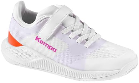 Kempa Kourtfly Kids Chaussures de Handball pour Enfants - Chaussures de Sport avec Un Maintien sûr et des matériaux Respirants