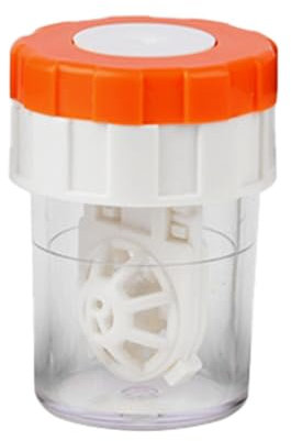 Contenitore per la pulizia delle lenti contatto, Custodia per la pulizia delle lenti contatto - Rondella manuale per lenti contatto custodia,Contenitore per lenti contatto portatile per l