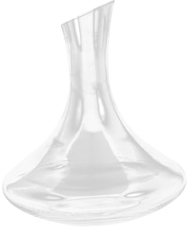 Cabilock Household Glass Decanter Lead-Free Wine Decanter Aerator Carafe Lid Stylish Present