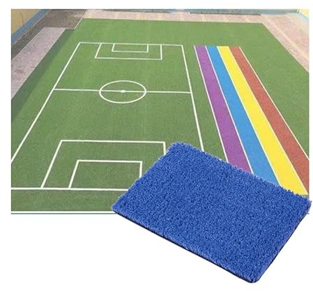 XLIHAWY Rouleau Gazon Synthétique, Gazon Artificiel avec Trous Drainage, Tapis Gazon Artificiel pour Jardin Aménagement Paysager Balcon Terrasse(3x1.6m)