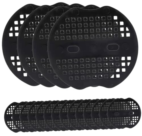 UPKOCH 40 Piezas Piquetas de Jardín U Galvanizado con Almohadillas para Anclaje Resistentes y Ligeras para Fijar Mallas Antihierbas Tiendas y Cercas Exteriores
