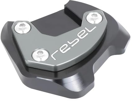 Rebel CMX300 CMX500 CMX 300 500 Alla År Motorcykel Kickstöd Förlängningsfot Sidostöd Förstoringsplatta Pad(009)