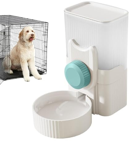 Automatic Feeder For Cage – ABS Material | Dog Cage Water Dispenser | Auto Refill Feeder | Small Animal Food Dispenser For Hedgehog, Cat, Chinchilla, Ferret, Kitten, Guinea Pig, Puppy