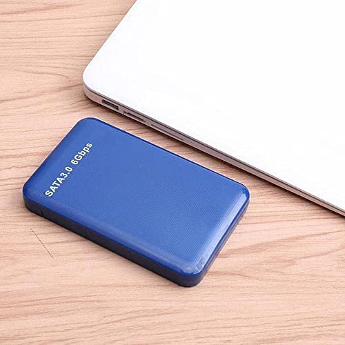 Disque dur externe pour disque dur 1 To / 500 Go / 120 Go USB 3.0 portable de sauvegarde pour PC, ordinateur portable, ordinateur de bureau, MacBook, Xbox One, PS4, Smart TV (500 Go, bleu)