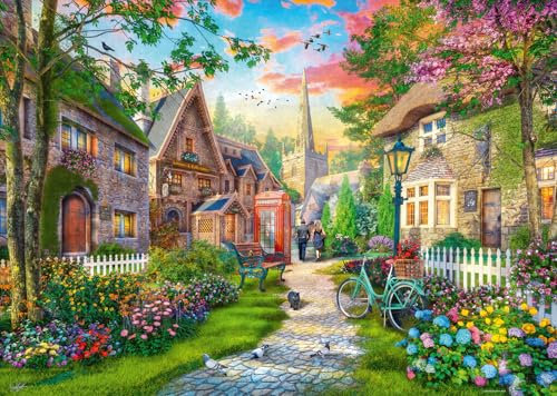Ravensburger Down The Lane No.4 Church Lane 1000 Piece Jigsaw Puzzles