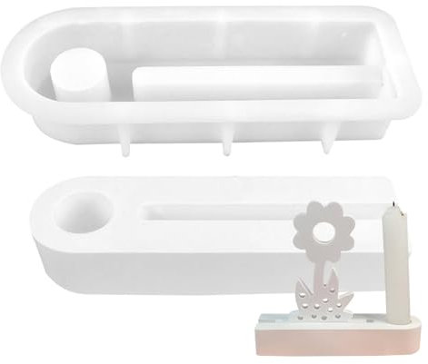 Kerzenständer-Harzformen – Baumkerzenhalter-Harzform | Baumförmige Silikonformen zur Herstellung von Kerzenständern | Leicht zu lösende Gießformen aus Silikonharz für die Herstellung von Kerzenständer