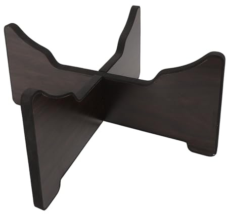 Handpan-Trommel-Display-Halter, Abnehmbarer Palisander- und Schwammständer für 12–14 Zoll Handpan, Multifunktionale Aufbewahrung und Präsentationsständer