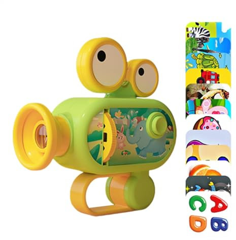 Projector Toys for Kids - Effortless Kids Projector Toys, Long Lasting Kids Projector Toys | Soothing Sounds Star Projector Baby Sensory Lights Toys, for Children Boy Girls (10.5x4x14cm)