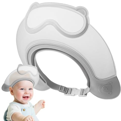Protector Lavacabezas Para Bebés Gorro Ajustable Para Lavar El Pelo De | Accesorios De Baño Infantil Para Viaje Y Hogar Con Protección Antisalpicaduras