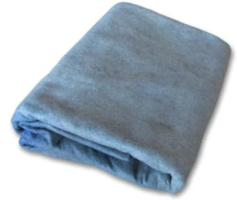 HAF Golvskyddsfleece för runda pooler med 360 cm | Tjocklek 200 g/m² | Underläggsfleece för Quick Up pool, stålväggsbassäng och ställningsbassäng | Poolfleece skyddar mot stenar och rötter
