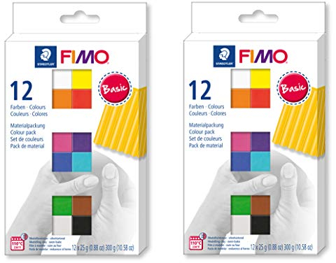 Staedtler Fimo Soft Colour Pack (12 Farben | Doppelpack)