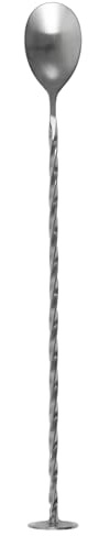 CUCHARA CÓCTEL TRENZADA 25 CM