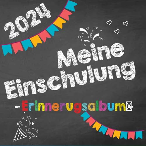 Meine Einschulung Erinnerungsalbum zum Schulanfang: Fotoalbum zum Schulanfang für Jungen & Mädchen | Endlich Schulkind: Mein erster Schultag Gästebuch