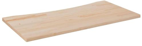 vidaXL Skrivbordsskiva 100x60x2,5 cm massiv furu, skrivbord trä, skrivbordsskiva massivt trä, bordsskiva levande kant, bordsskiva, bordsskiva