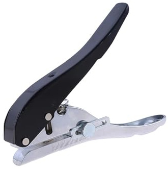 SSIMOO Schraubenabdeckungen, Locher, Locher, runde Lochzange, Fotopapier, Kartenecken, runder Locher, Zange, Papierschneider, verstecktes Loch (Color : 10mm)