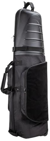 Travel Golf Bag, Foldable Aviation Golf Luggage Case, Golf Club Heavy Duty Travel Cover Storage Pouch, Hard Shell Airplane Bag