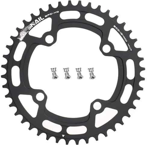 CYSKY Fahrrad Kettenblatt 104 BCD 30 Zähne bis 52 Zähne Narrow Wide Single Speed Kettenblatt mit 4 Kettenrad Schrauben für Rennrad Mountainbike MTB Ebike