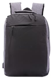 B. Cavalli Textil polyester herrryggsäck 40 x 28 x 15 cm BC1289-PARENT, Grå