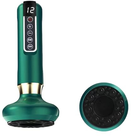 luxxiv CelluSculpt | Erleben Sie eine sichtbar glattere und straffere Haut Elektrisches Handmassagegerät mit Gua ShaTechnologie für tiefenwirksame Entspannung und Muskelrelaxation