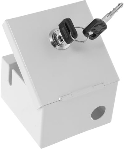 DOITOOL Cubierta De Tomacorriente Exterior Caja Eléctrica Resistente Intemperie Para Base De Enchufe Caja De Conexiones Reforzada Cerradura Para Tomacorrientes De Pared Jardín o Terraza