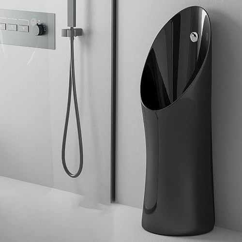 XDOPIRRS Men's Urinal Troughs with Sensor Flush Valve,Urinals for Men Spill Proof,Floor Standing Urinals for Men Spill Proof,commercial washout urinal for men,for Bathroom, Hotel, Public Places(C)