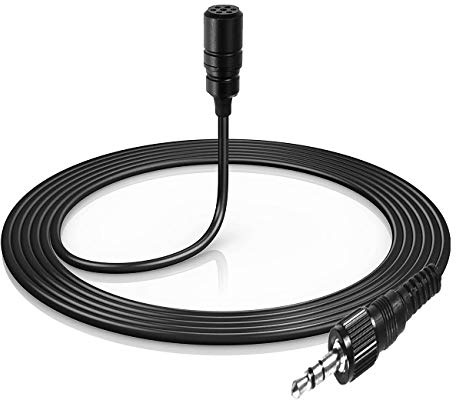 RIIMUHIR Microfono Lavalier a Condensatore Omnidirezionale per iPhone 1010-28