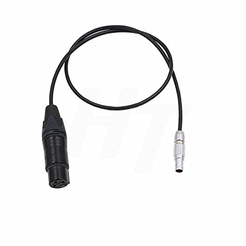 HangTon Audiokabel XLR 3 Pin Mikrofon auf 6 Pin für ARRI Alexa Mini LF Kamera (XLR3F)
