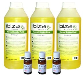 Liquide à fumée 3L - 3 parfums TROPICO/MENTHE/FRUITS ROUGES pour machine à fumée