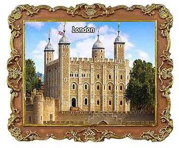 Kühlschrankmagnet Tower of London England UK 3D Reise Souvenir Kühlschrank Dekoration Magnetaufkleber Bastelsammlung